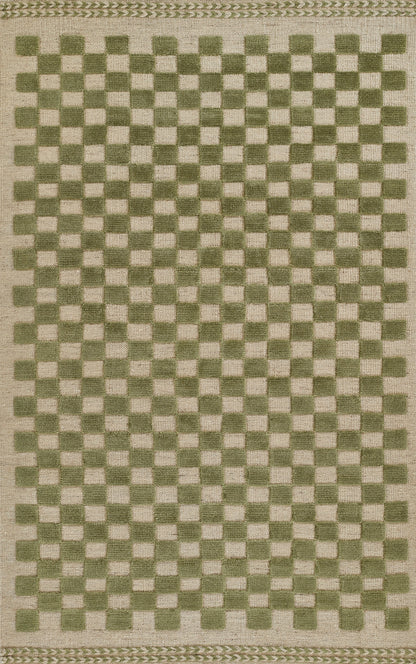 Momeni Willow WLO-1 Green Hand Woven Area Rug