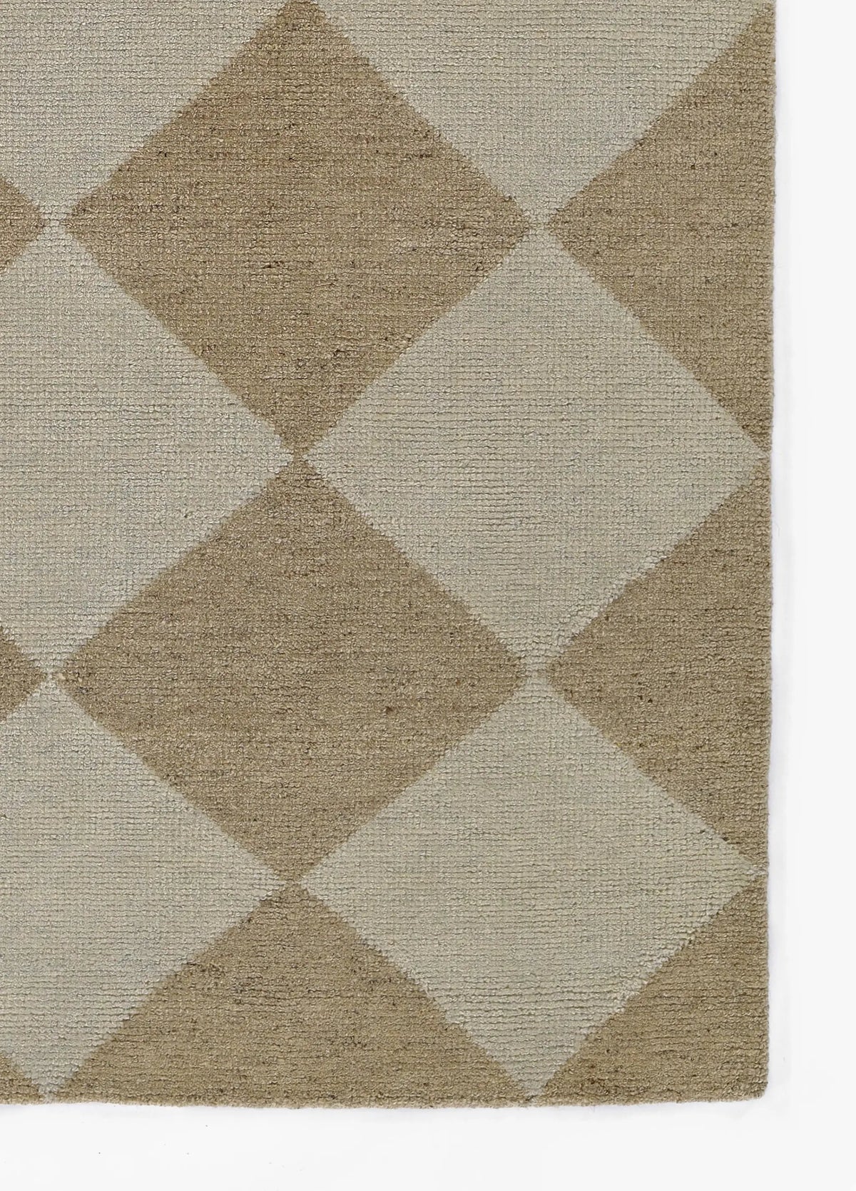 Willow WLO-4 (Checkered) Beige Area Rug by Momeni