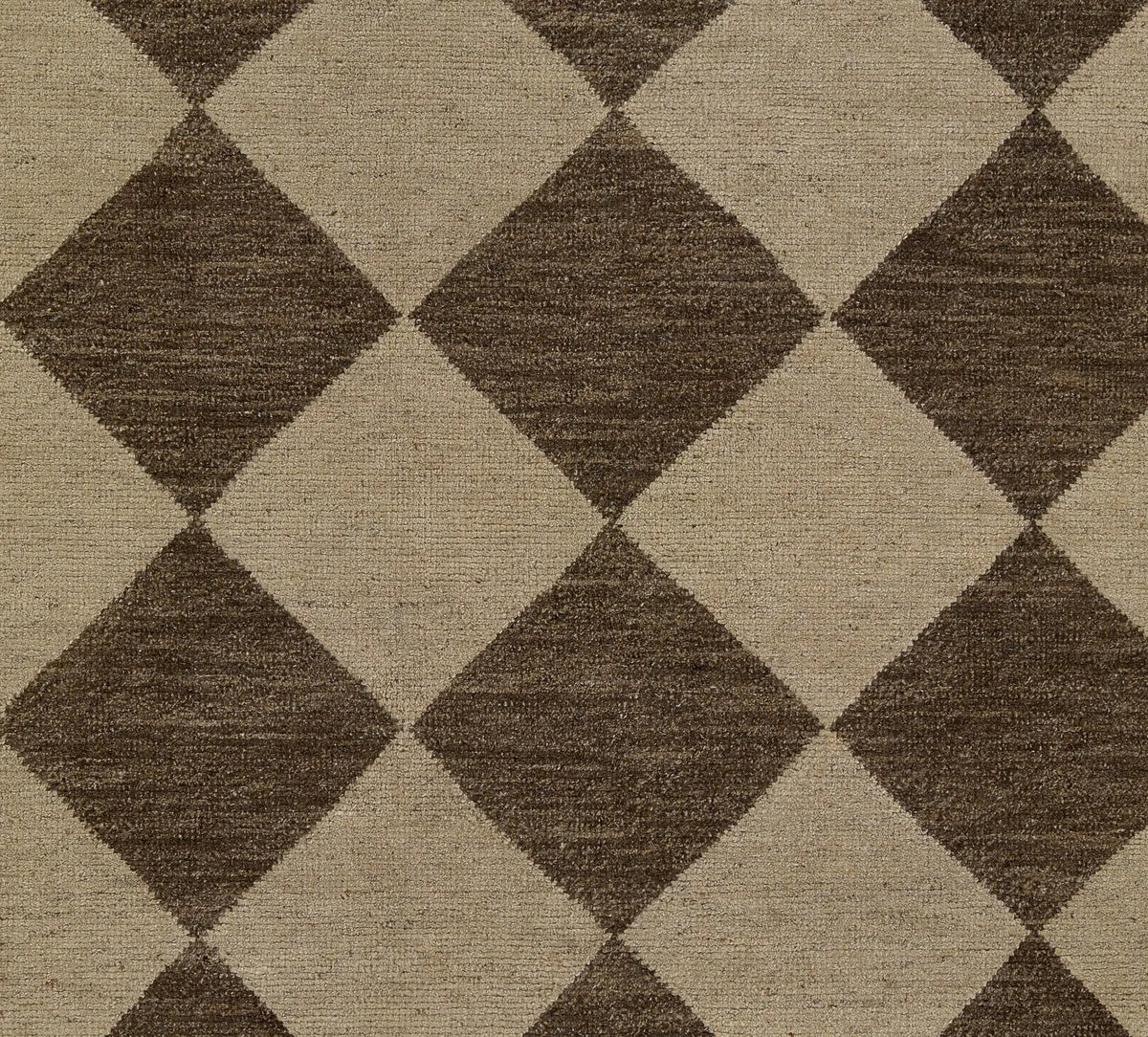 Willow WLO-4 (Checkered) Brown Area Rug by Momeni