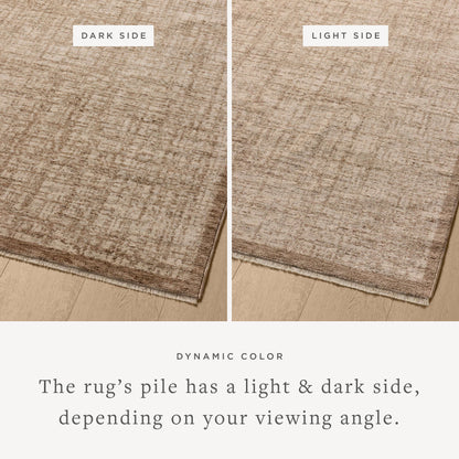 The Winston WIT-01 Earth / Bone Area Rug is a power-loomed polyester area rug that radiates earthy and bone charm