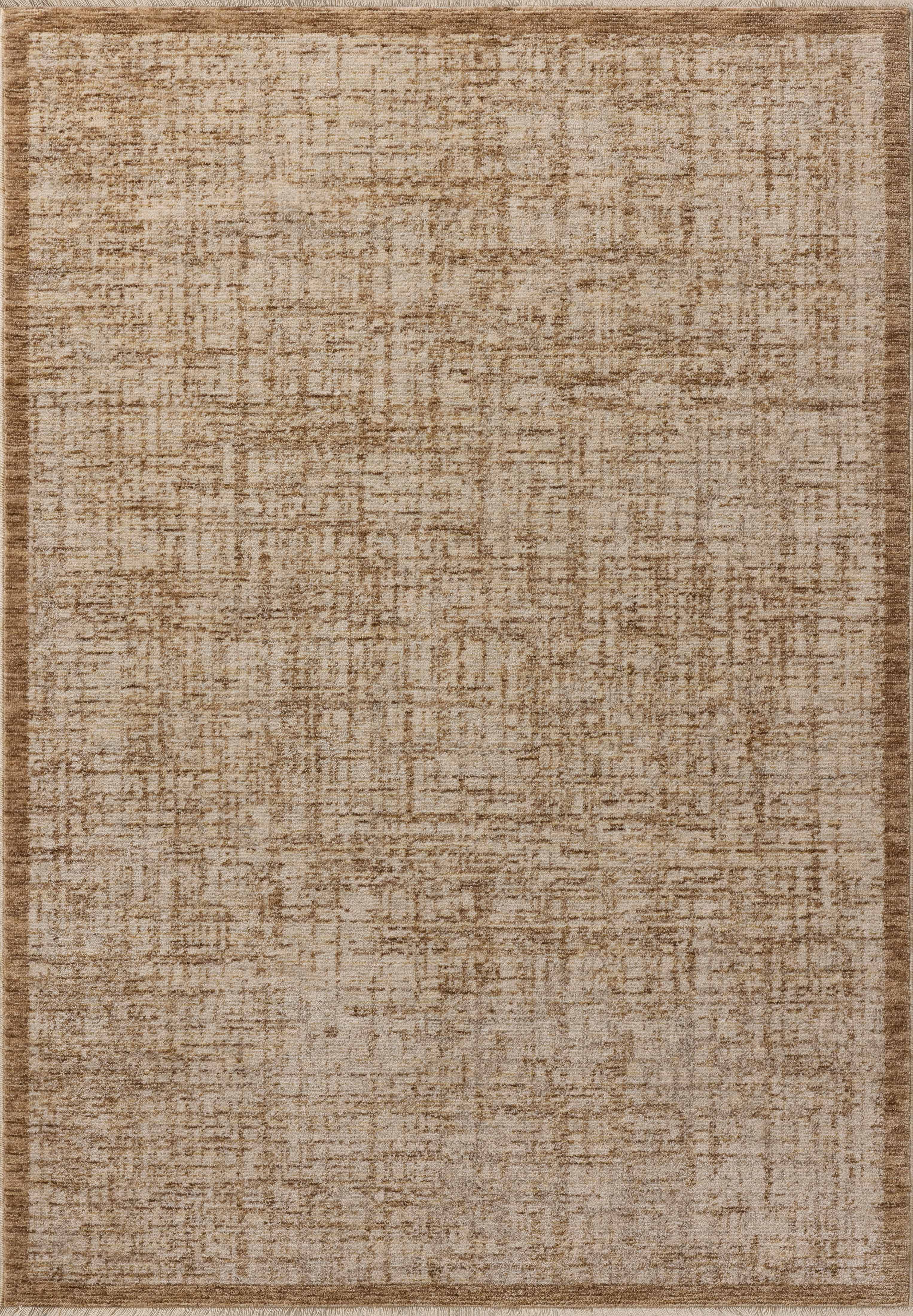 Layered in spirited spice and bone hues, the Winston WIT-01 Spice / Bone Area Rug is a power-loomed polyester area rug perfect for any setting