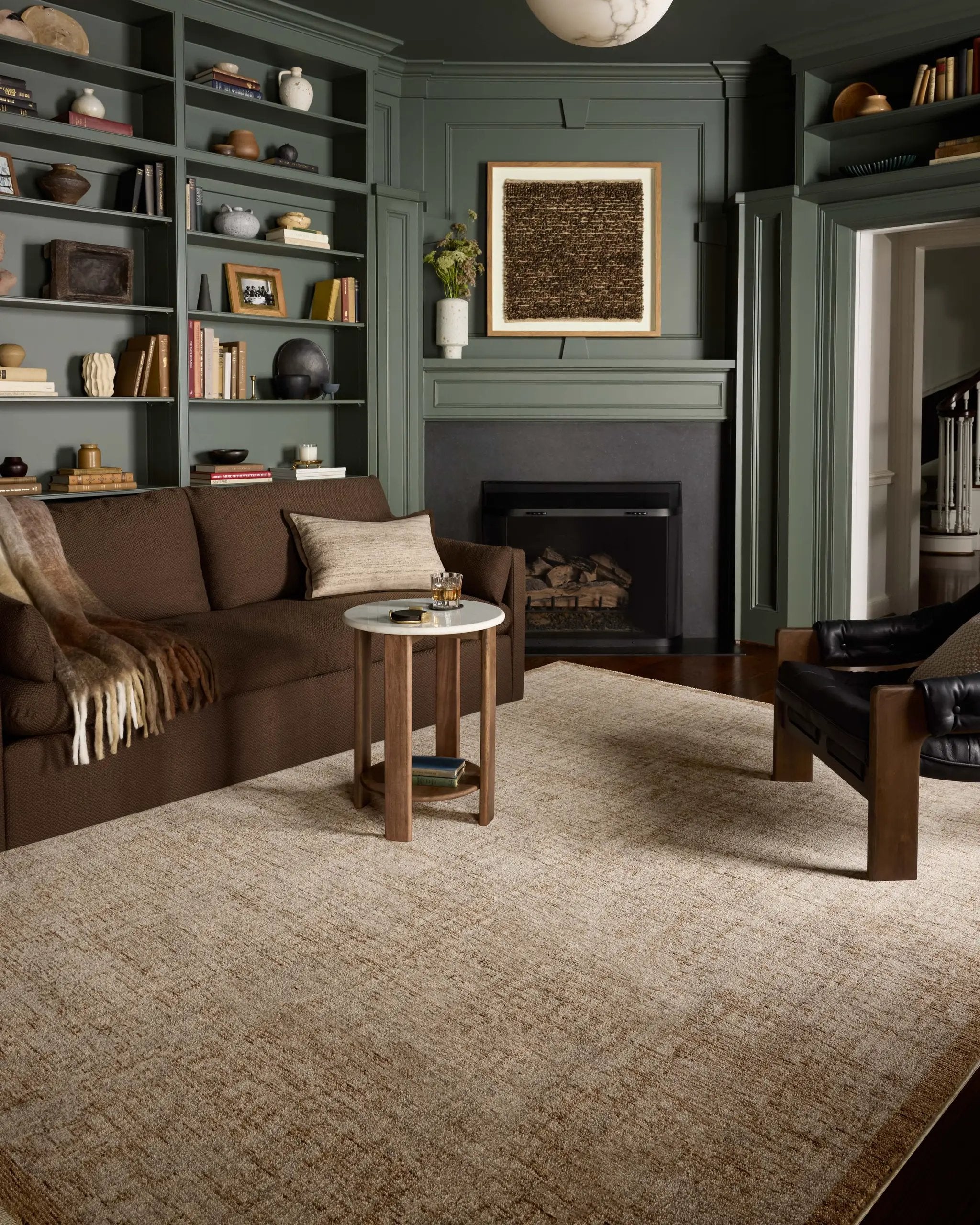 Winston WIT-01 Spice / Bone Area Rug by Loloi