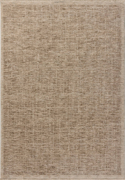 The Winston WIT-01 Taupe / Bone Area Rug showcases versatile taupe and bone tones in a power-loomed polyester area rug