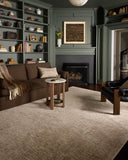 The Winston WIT-01 Taupe / Bone Area Rug showcases versatile taupe and bone tones in a power-loomed polyester area rug