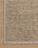 The Winston WIT-01 Taupe / Bone Area Rug showcases versatile taupe and bone tones in a power-loomed polyester area rug