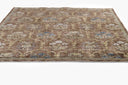 Momeni Wisteria WIS-1 Rust Area Rug, vintage floral rug with botanical pattern
