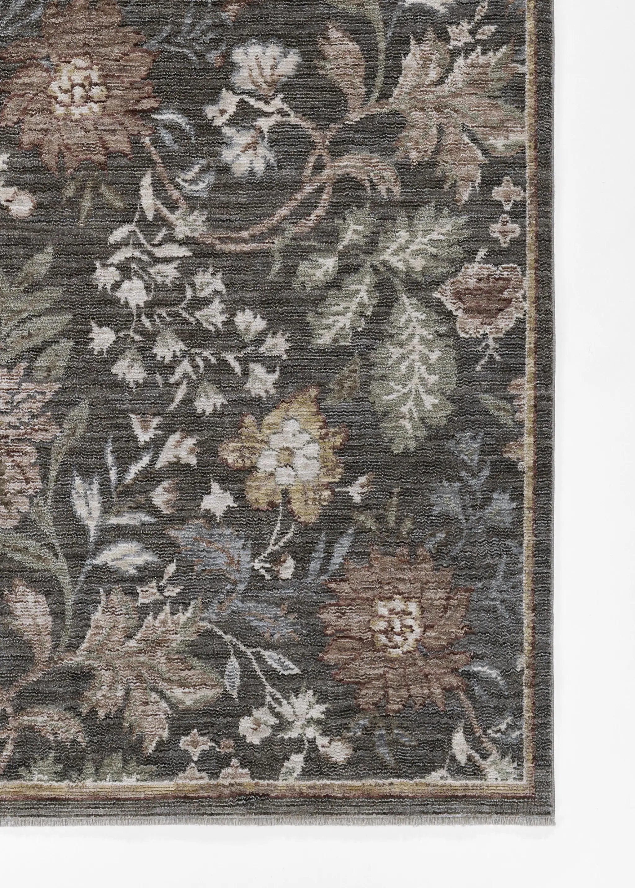 Wisteria WIS-2 Charcoal Area Rug by Momeni