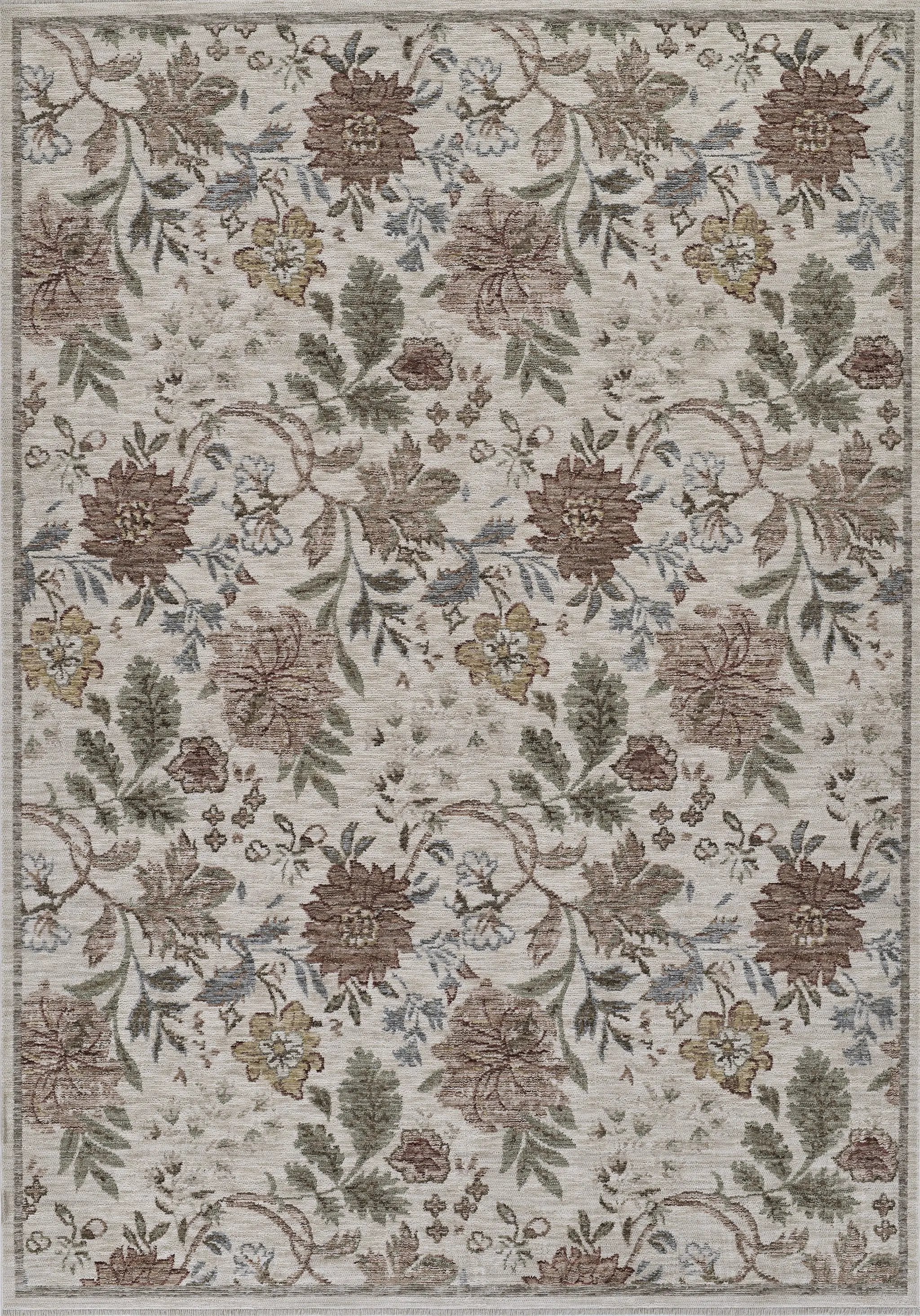 Wisteria WIS-2 Ivory Area Rug by Momeni