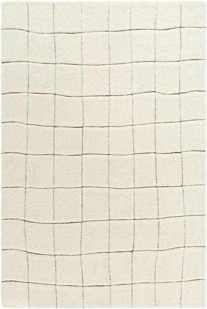 Surya Wooly WOL-2301 Ivory Machine Washable Area Rug by LIVABLISS