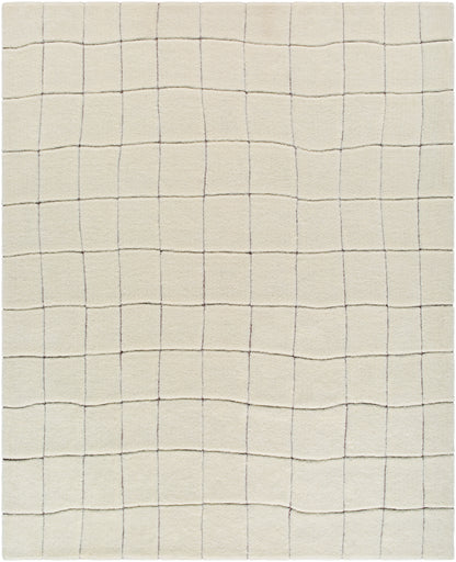 Surya Wooly WOL-2301 Ivory Machine Washable Area Rug by LIVABLISS