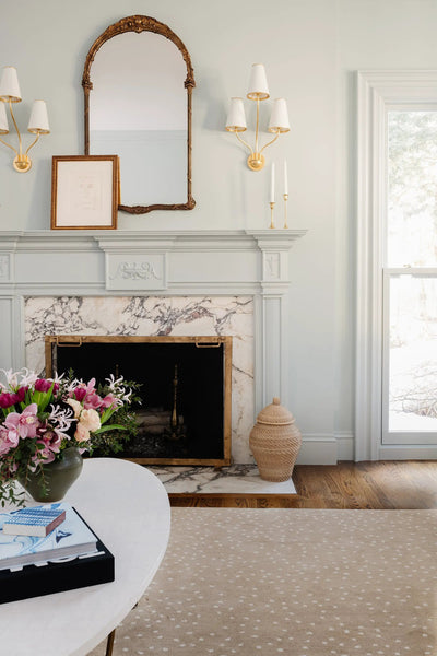 Woodland WOD-1 (Antelope) Beige Area Rug by Erin Gates by Momeni