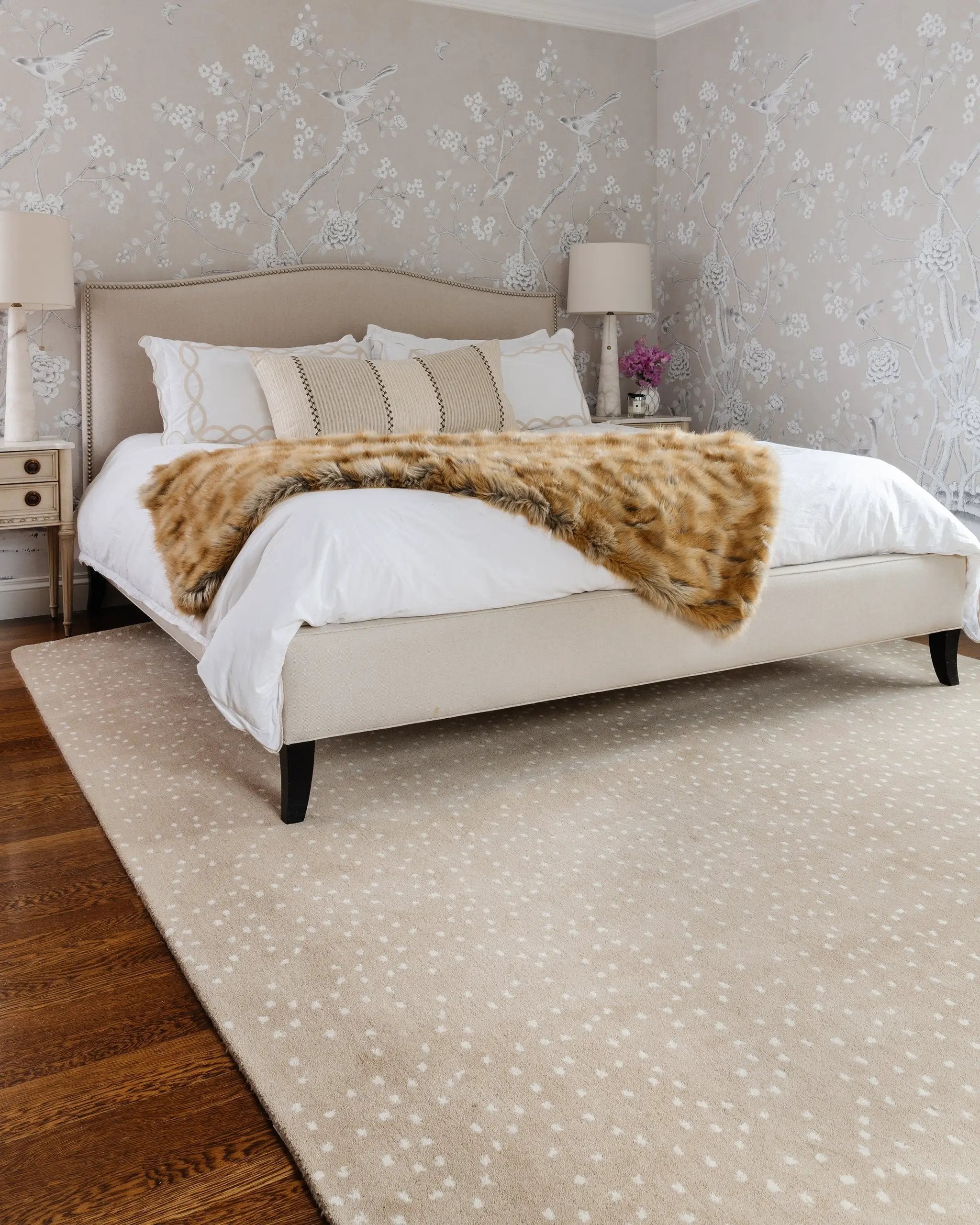 Woodland WOD-1 (Antelope) Beige Area Rug by Erin Gates by Momeni
