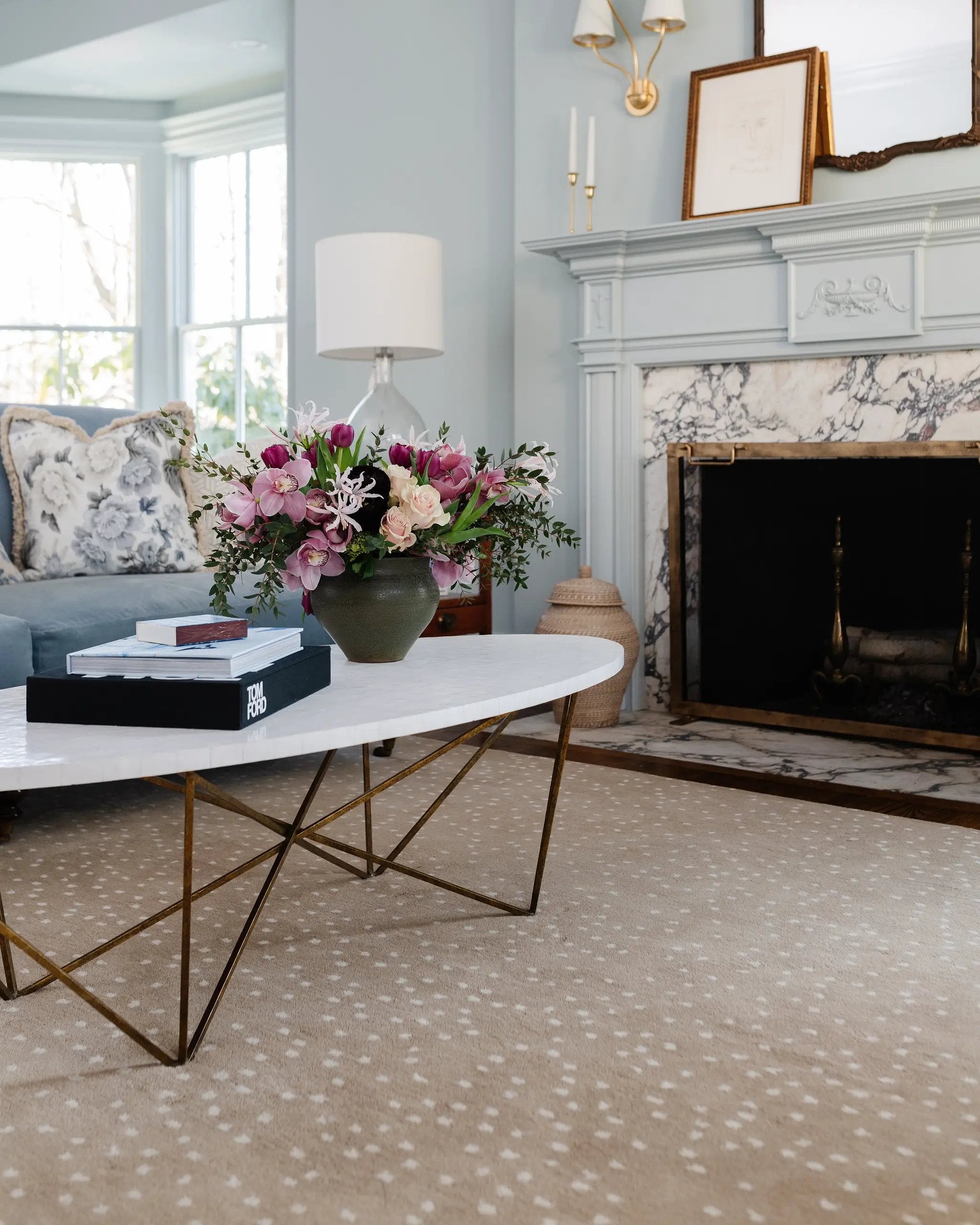 Woodland WOD-1 (Antelope) Beige Area Rug by Erin Gates by Momeni