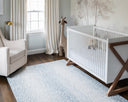 Erin Gates Woodland WOD-1 Blue Area Rug by Momeni