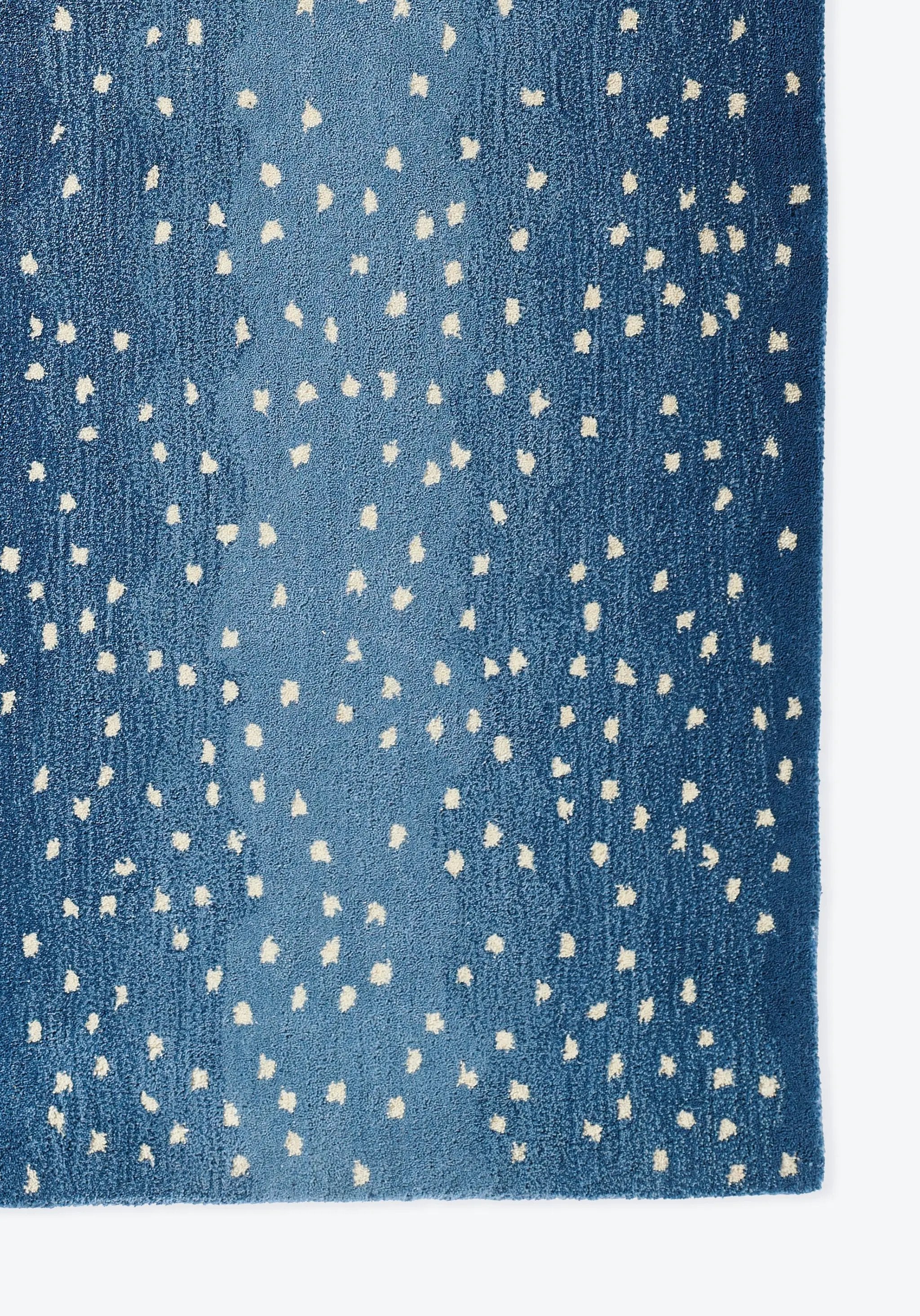 Woodland WOD-1 (Antelope) Denim Area Rug by Erin Gates by Momeni