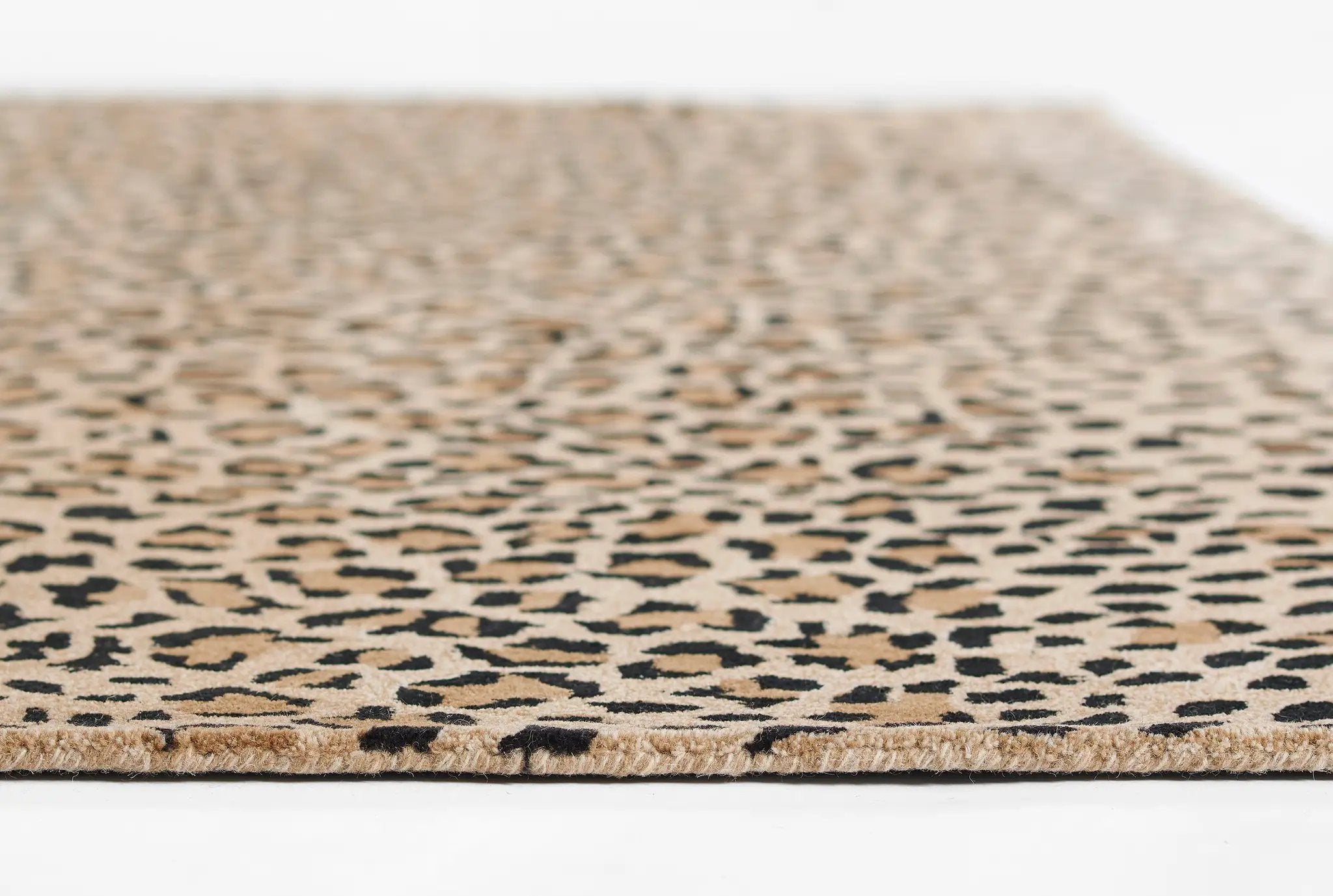 Woodland WOD-2 (Leopard) Beige Area Rug by Erin Gates by Momeni