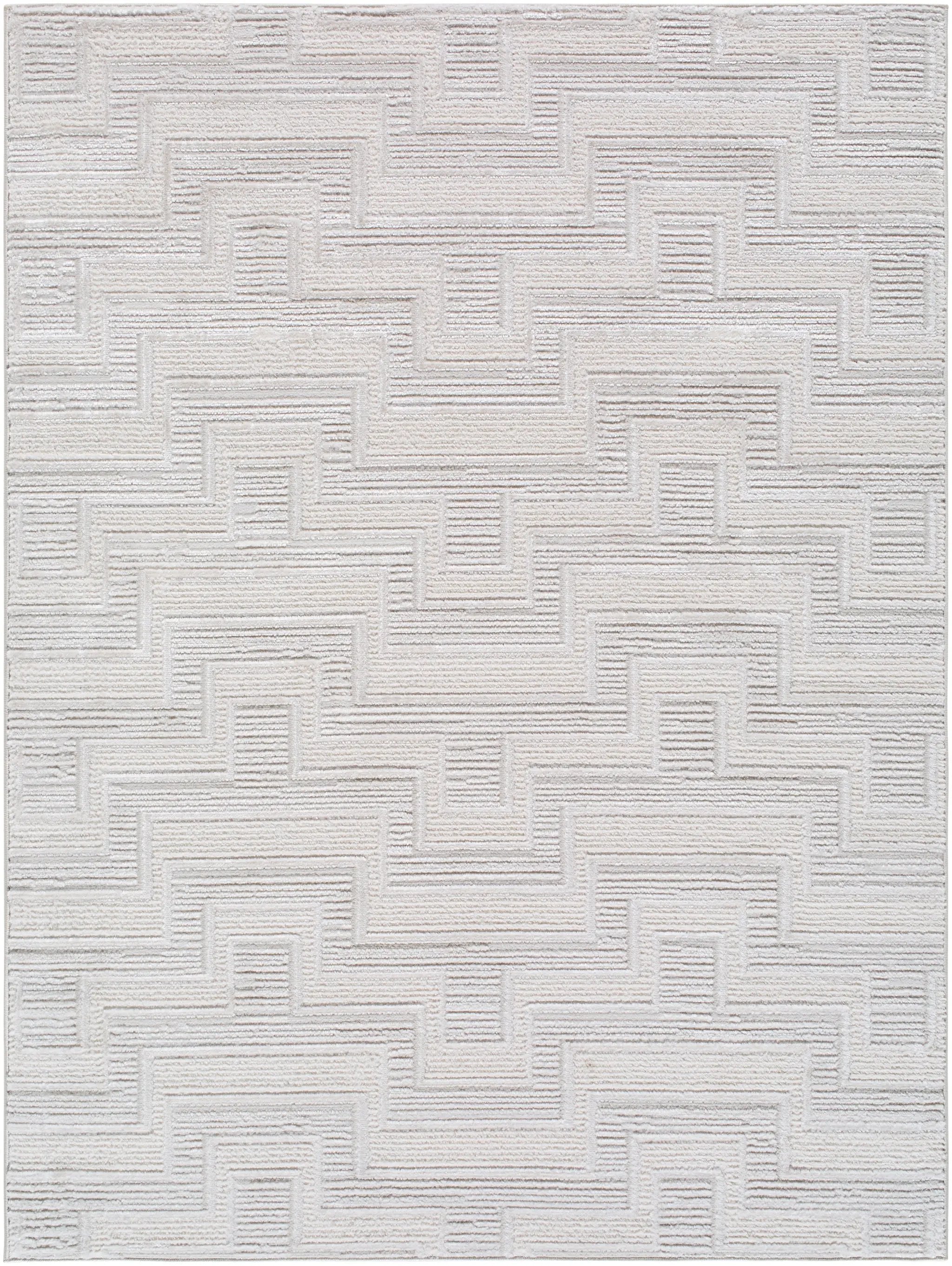 Wolly WOY-2301 Ivory Area Rug by LIVABLISS