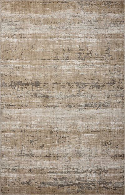 A power-loomed polypropylene and polyester area rug featuring distressed design and warm natural and refined ivory tones, the Wyatt WYA-02 Natural / Ivory Area Rug adds character to any room