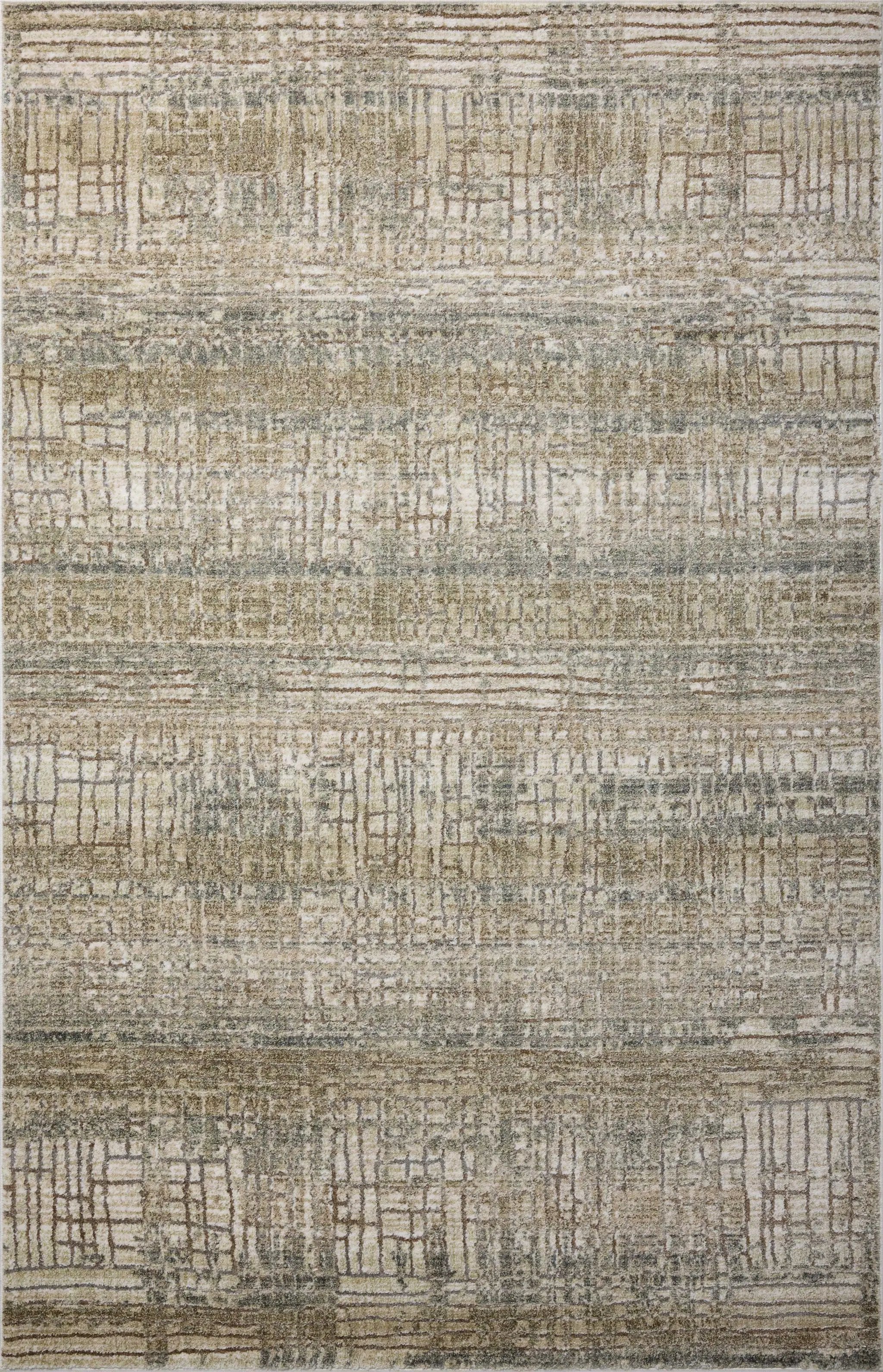 Wyatt WYA-03 Lagoon / Natural Area Rug by Loloi
