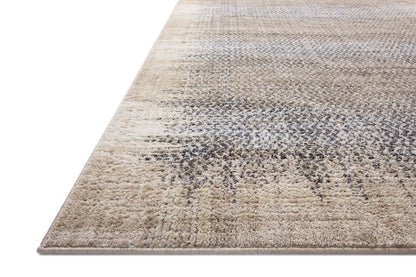 The Wyatt WYA-06 Stone / Beige Area Rug brings grounding stone and warm beige character and distressed flair to your home in a power-loomed polypropylene and polyester area rug