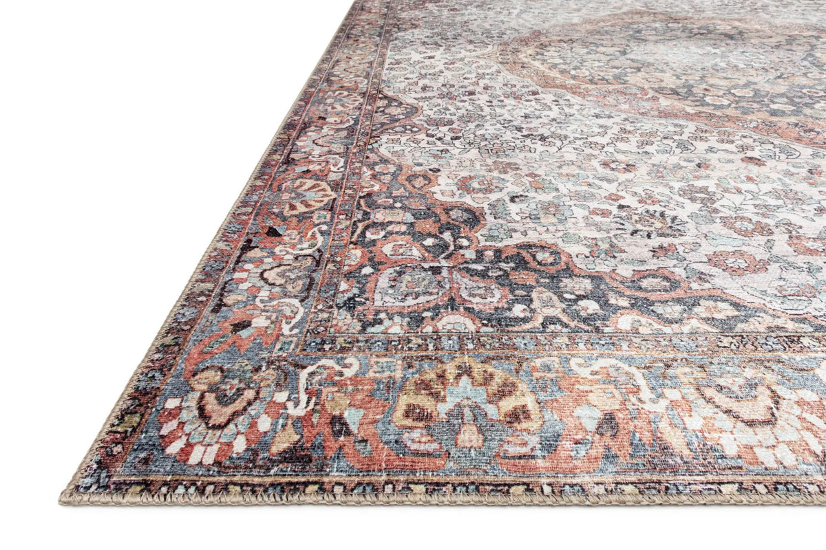 Wynter WYN-01 Red / Multi Area Rug by Loloi