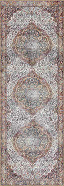 A power-loomed 100% polyester area rug in bold red and vibrant multi-toned hues, the Wynter WYN-01 Red / Multi Area Rug is a standout in any décor