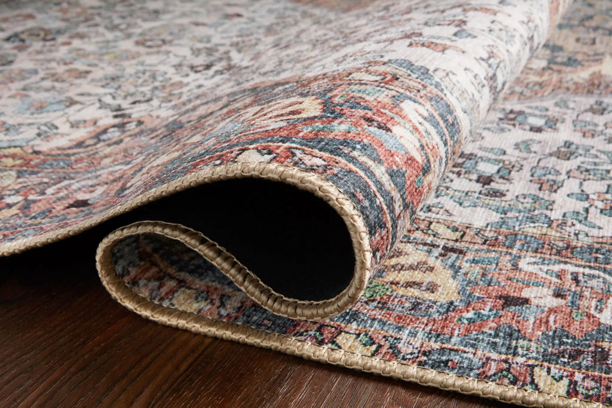 Wynter WYN-01 Red / Multi Area Rug by Loloi