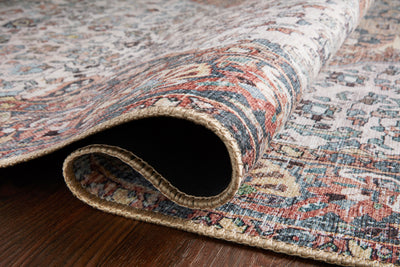 A power-loomed 100% polyester area rug in bold red and vibrant multi-toned hues, the Wynter WYN-01 Red / Multi Area Rug is a standout in any décor