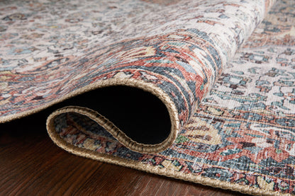 A power-loomed 100% polyester area rug in bold red and vibrant multi-toned hues, the Wynter WYN-01 Red / Multi Area Rug is a standout in any décor