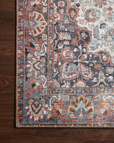 A power-loomed 100% polyester area rug in bold red and vibrant multi-toned hues, the Wynter WYN-01 Red / Multi Area Rug is a standout in any décor