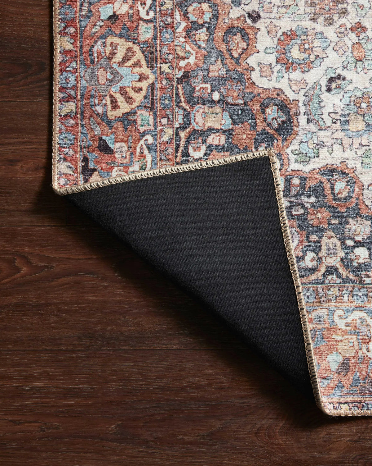 Wynter WYN-01 Red / Multi Area Rug by Loloi
