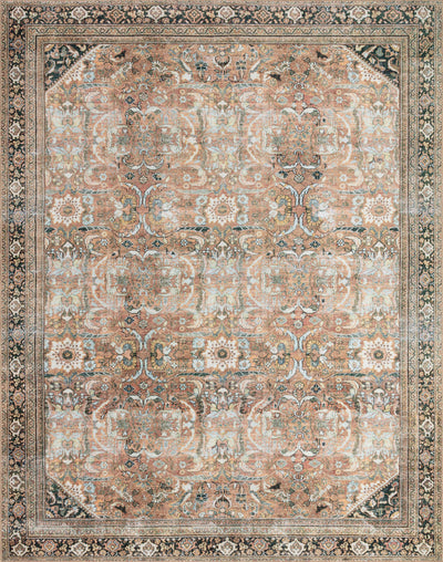 The Wynter WYN-02 Auburn / Multi Area Rug highlights auburn and vibrant multi-toned tones in a beautifully made power-loomed 100% polyester area rug