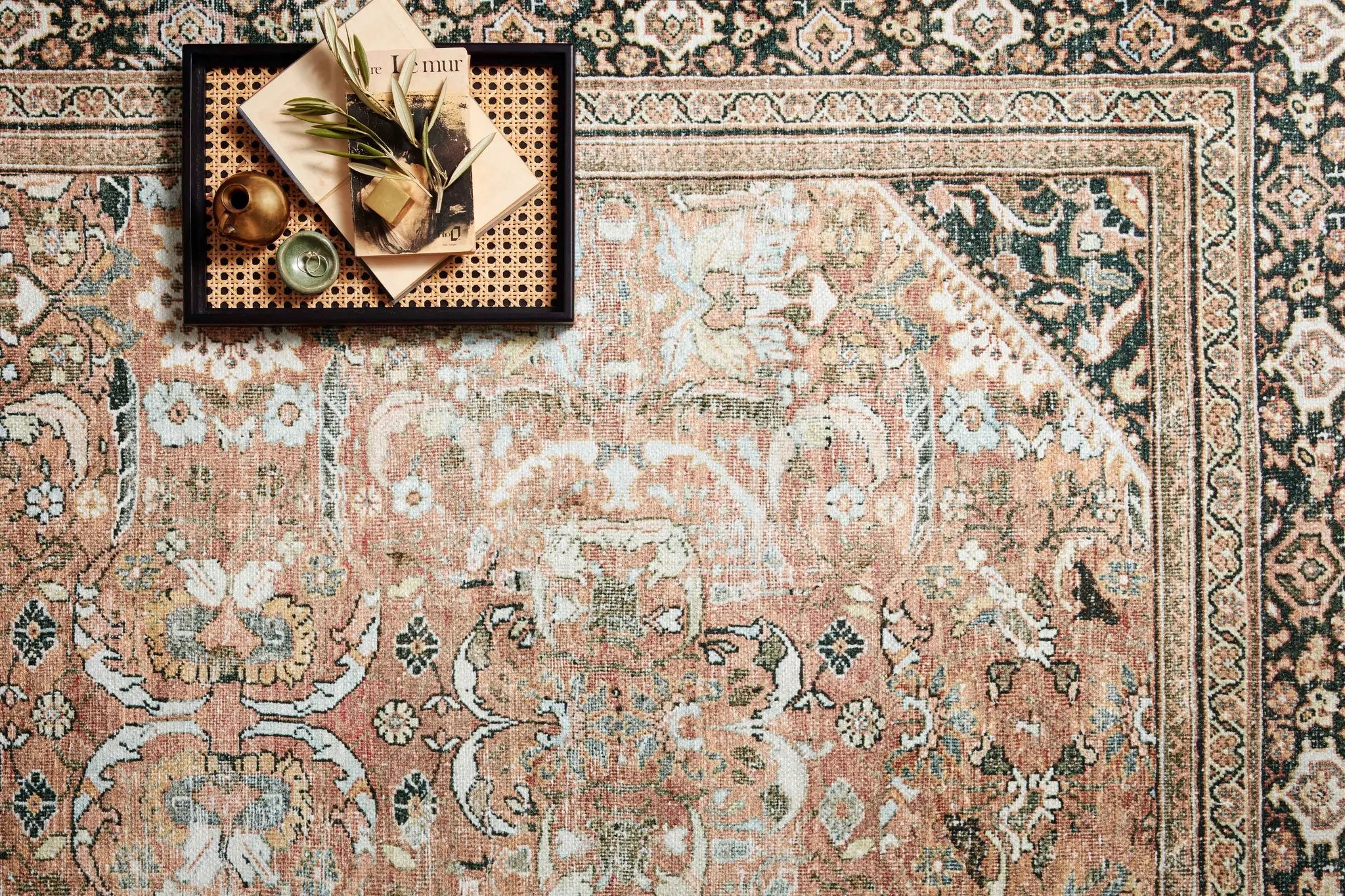 Wynter WYN-02 Auburn / Multi Area Rug by Loloi