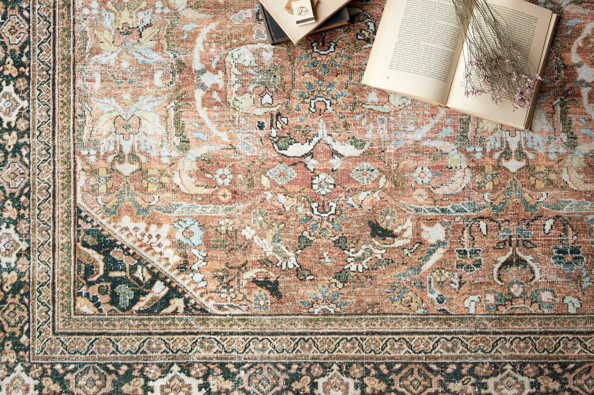 Wynter WYN-02 Auburn / Multi Area Rug by Loloi