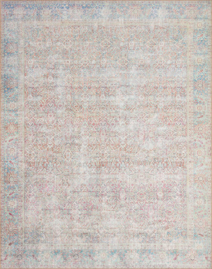 The Wynter WYN-04 Red / Teal Area Rug transforms any space with bold red and vibrant teal tones in a power-loomed 100% polyester area rug