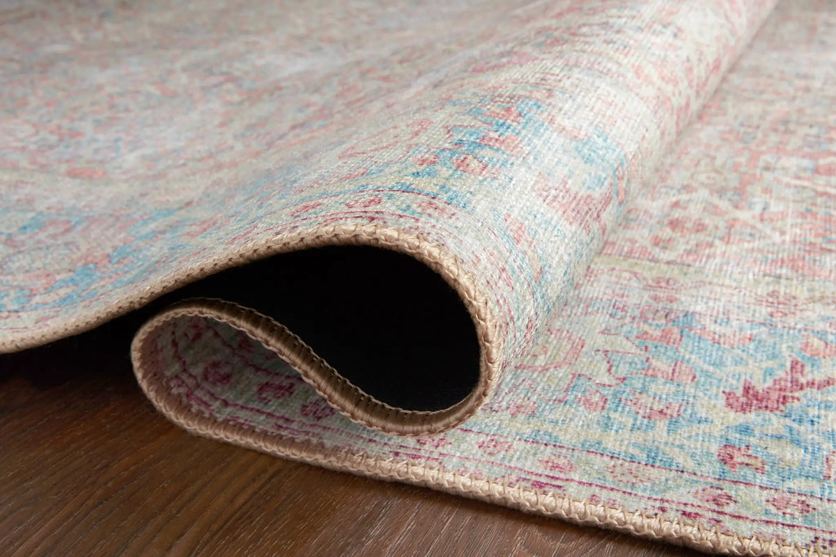 Wynter WYN-04 Red / Teal Area Rug by Loloi