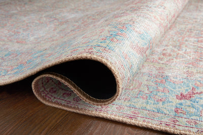 The Wynter WYN-04 Red / Teal Area Rug transforms any space with bold red and vibrant teal tones in a power-loomed 100% polyester area rug