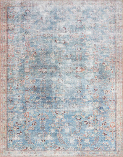 The Wynter WYN-06 Teal / Multi Area Rug is a power-loomed 100% polyester area rug that radiates vibrant teal and vibrant multi-toned charm