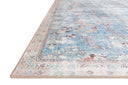 The Wynter WYN-06 Teal / Multi Area Rug is a power-loomed 100% polyester area rug that radiates vibrant teal and vibrant multi-toned charm
