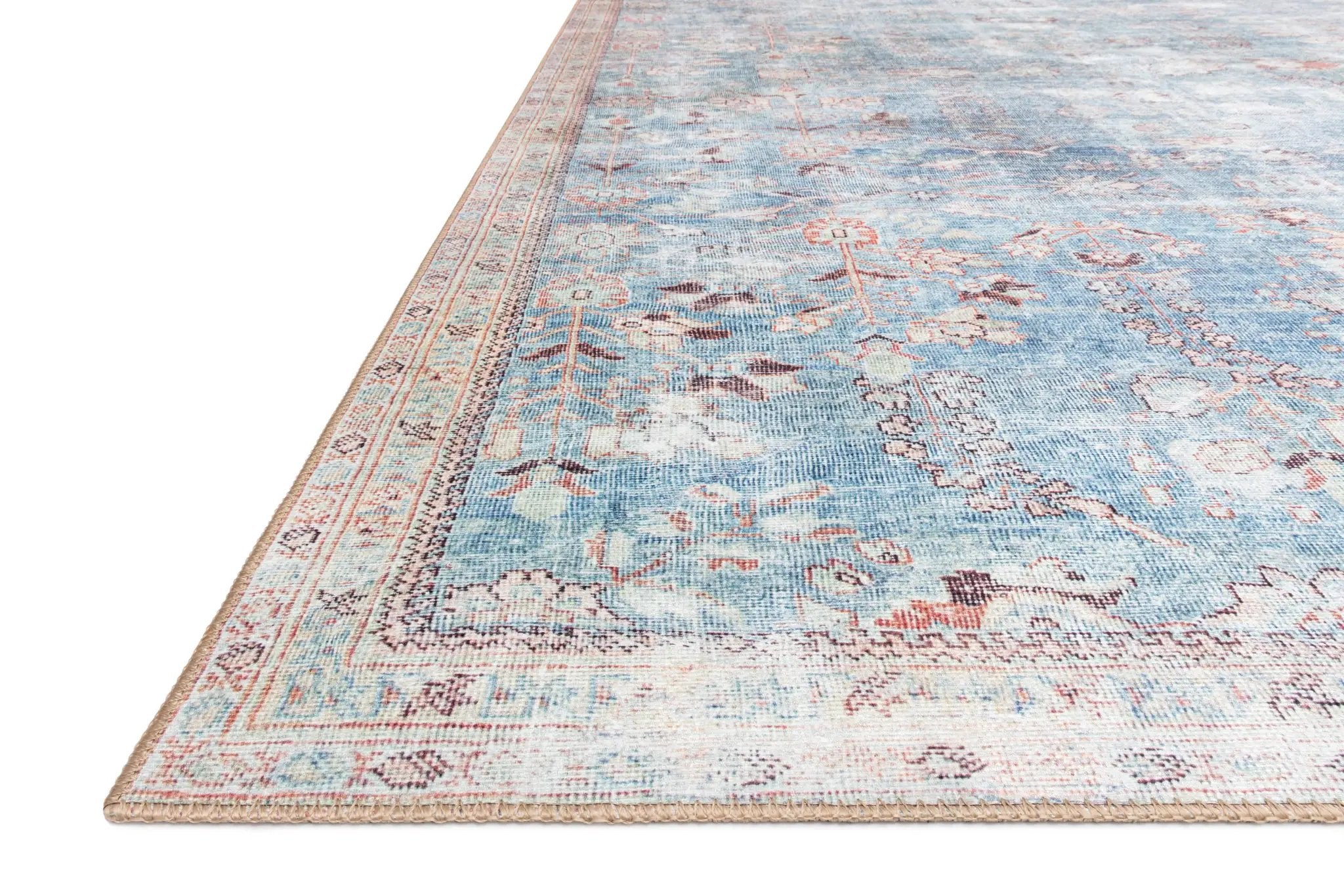 Wynter WYN-06 Teal / Multi Area Rug by Loloi