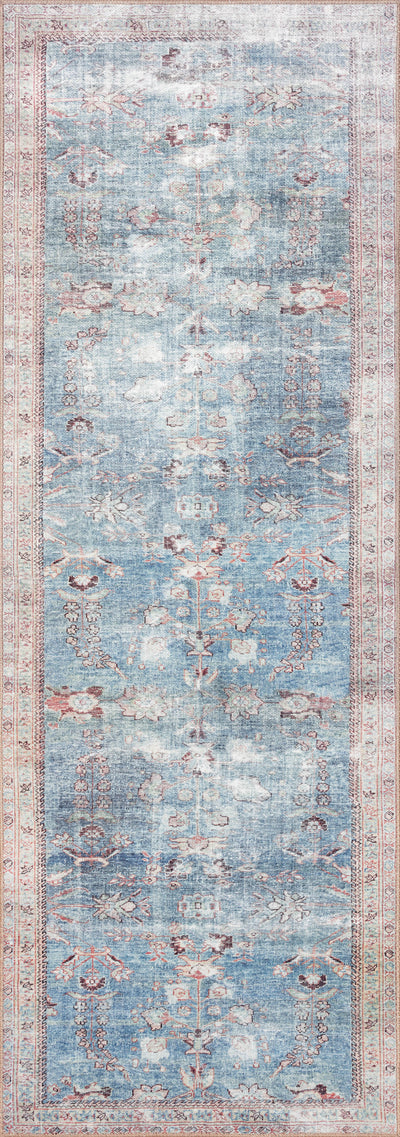 The Wynter WYN-06 Teal / Multi Area Rug is a power-loomed 100% polyester area rug that radiates vibrant teal and vibrant multi-toned charm