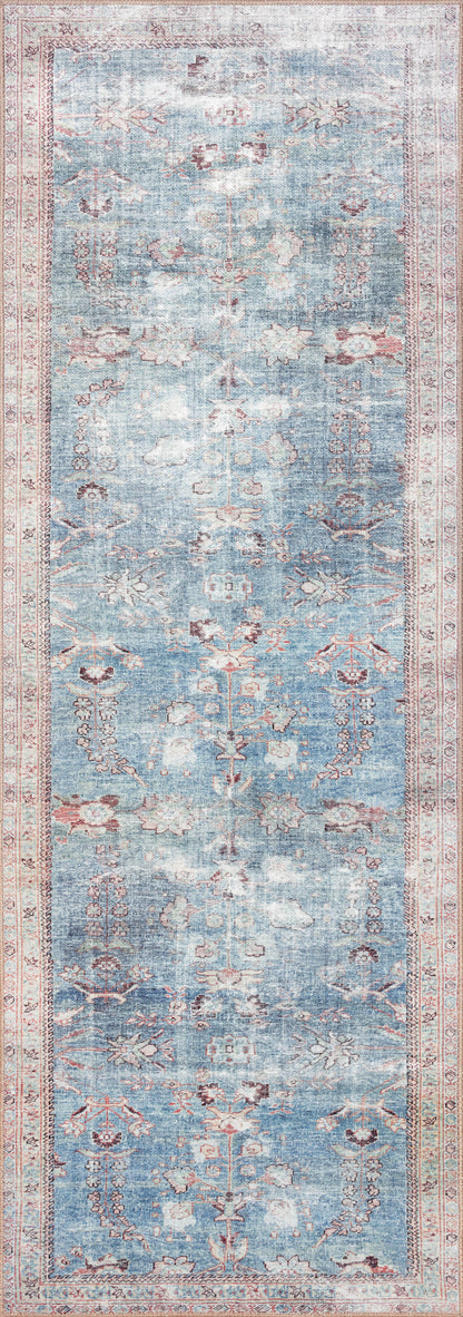 The Wynter WYN-06 Teal / Multi Area Rug is a power-loomed 100% polyester area rug that radiates vibrant teal and vibrant multi-toned charm