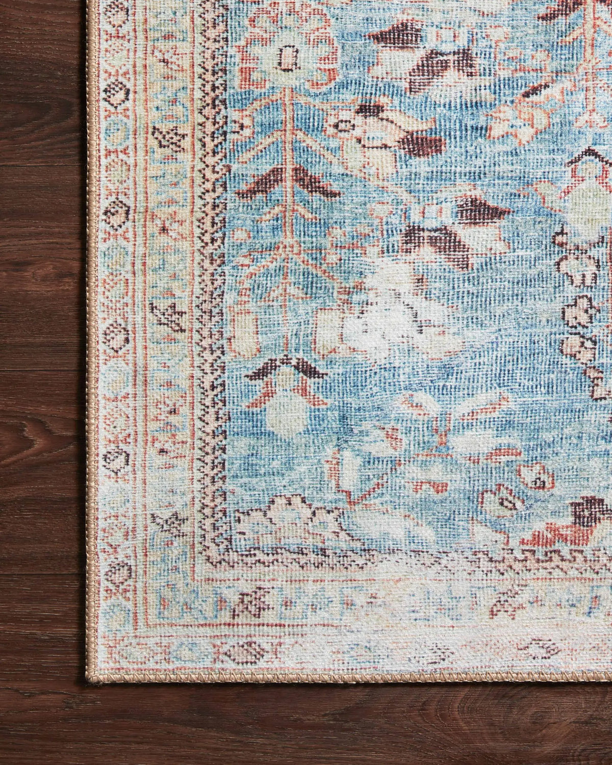 Wynter WYN-06 Teal / Multi Area Rug by Loloi