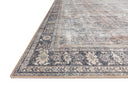 Layered in elegant grey and deep charcoal hues, the Wynter WYN-07 Grey / Charcoal Area Rug is a power-loomed 100% polyester area rug perfect for any setting