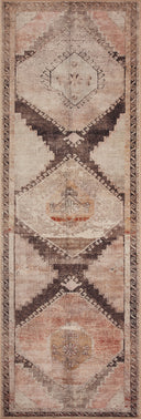The Wynter WYN-08 Graphite / Blush Area Rug showcases graphite and delicate blush tones in a power-loomed 100% polyester area rug