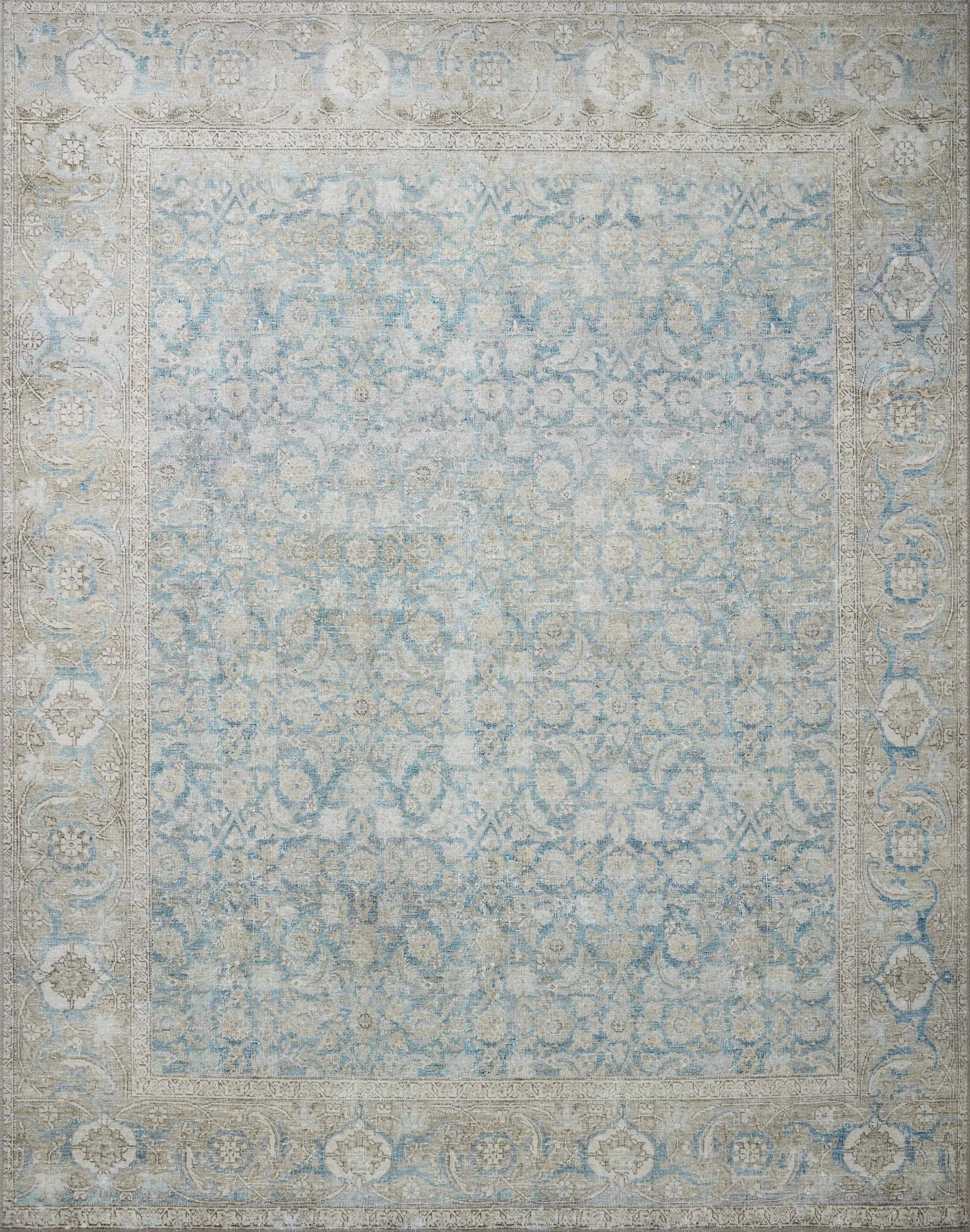 Wynter WYN-10 Ocean / Silver Area Rug by Loloi