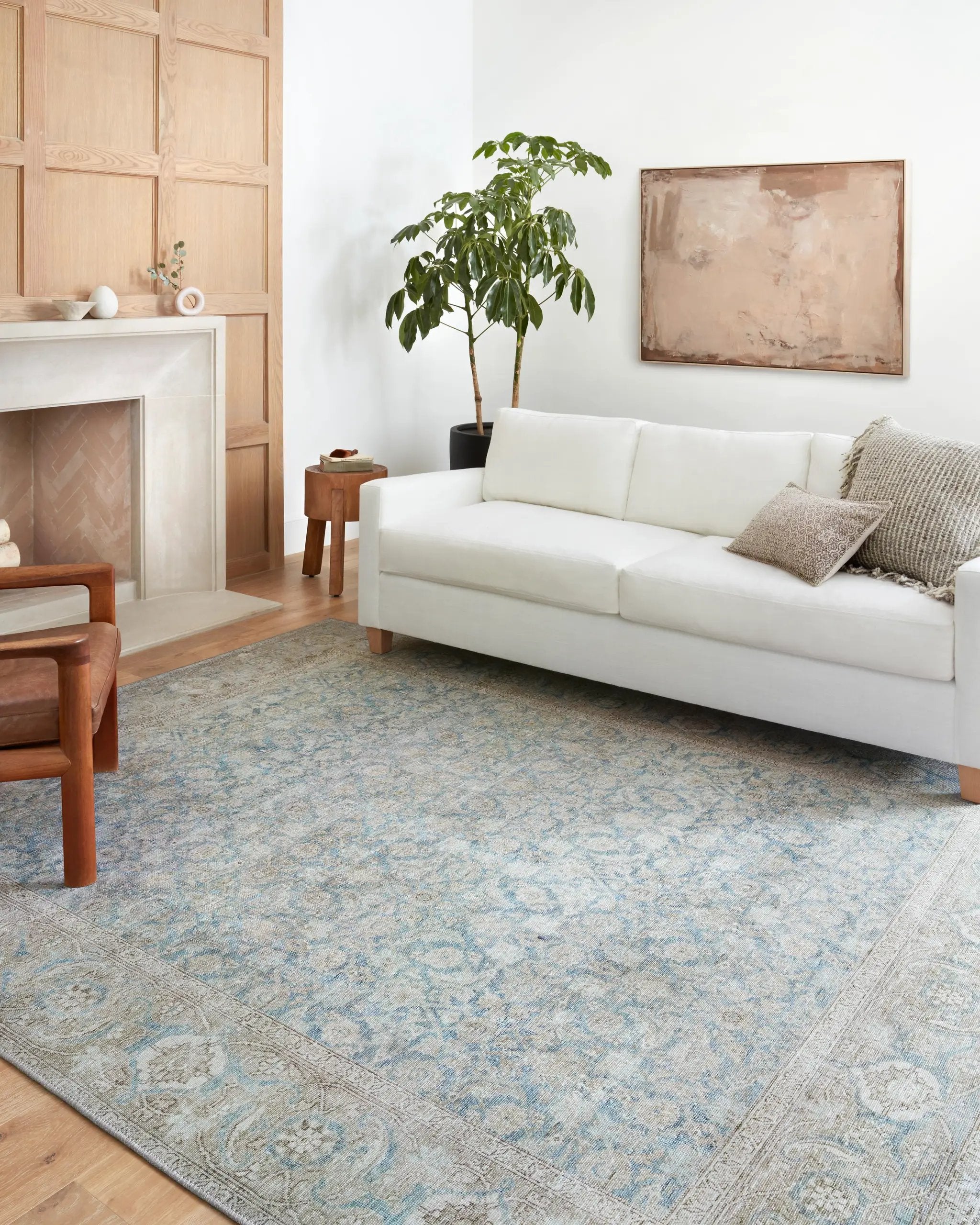 Wynter WYN-10 Ocean / Silver Area Rug by Loloi