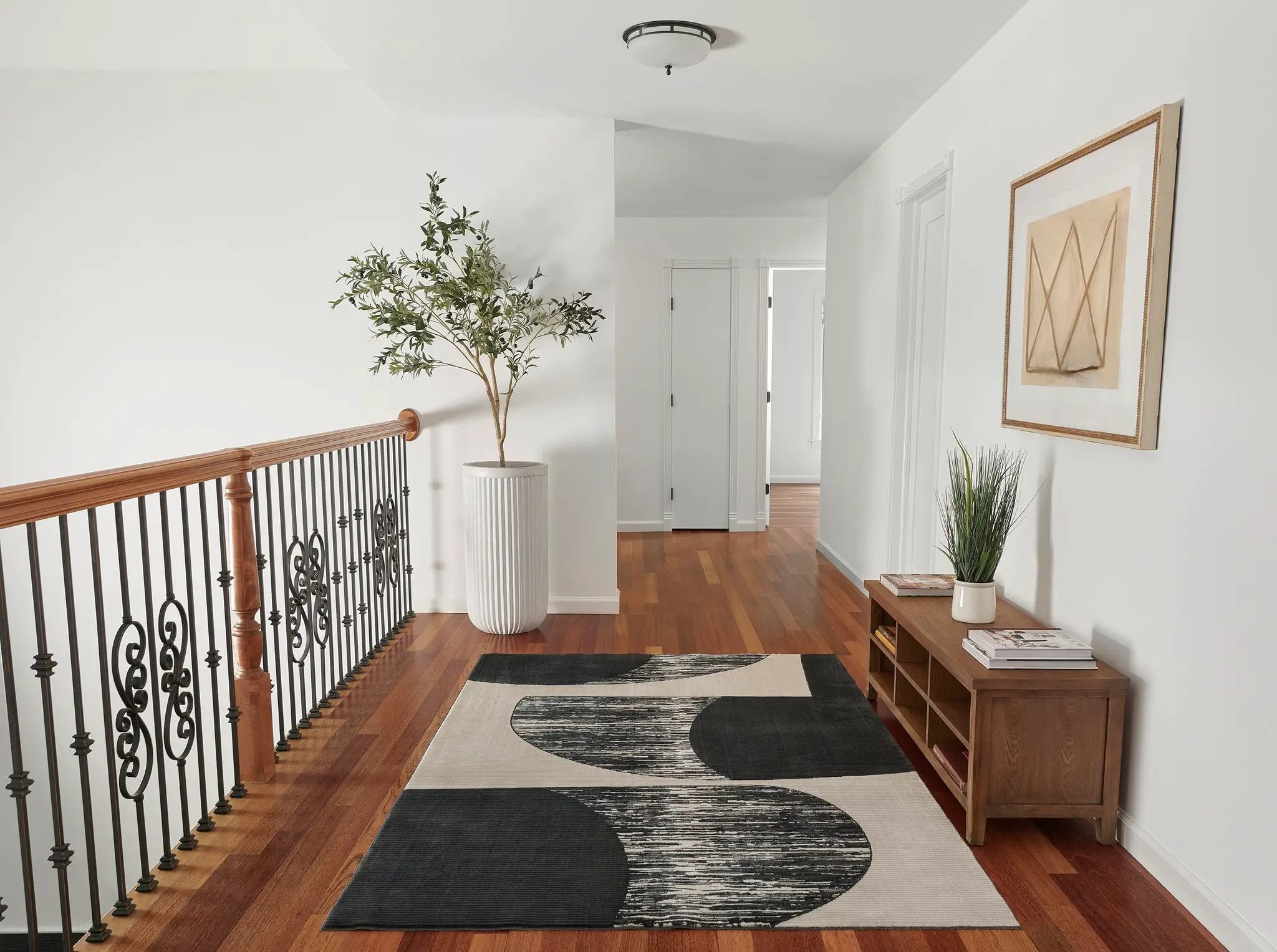 Xander XAN-3 Ivory Area Rug by Momeni