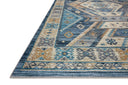 A power-loomed 100% polyester area rug in serene ocean and radiant gold hues, the Zion ZIO-02 Ocean / Gold Area Rug is a standout in any décor