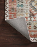 Dressed in refined ivory and vibrant multi-toned hues, the Zion ZIO-04 Ivory / Multi Area Rug is a power-loomed 100% polyester area rug that completes any room